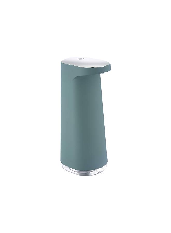 450ml Automatic Soap Dispenser Ipx4 Waterproof Rating Bathroom Hand Soap Dispenser USB Rechargeable with Infrared Motion Sensor for Bathroom, Kitchen, Office (Light Green) - Image 1
