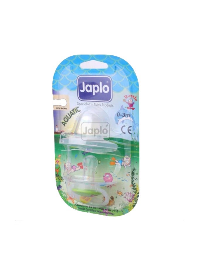 Japlo Aquatic Soother Pacifier for Newborns and Babies Aged 3 Months and Above - Image 1