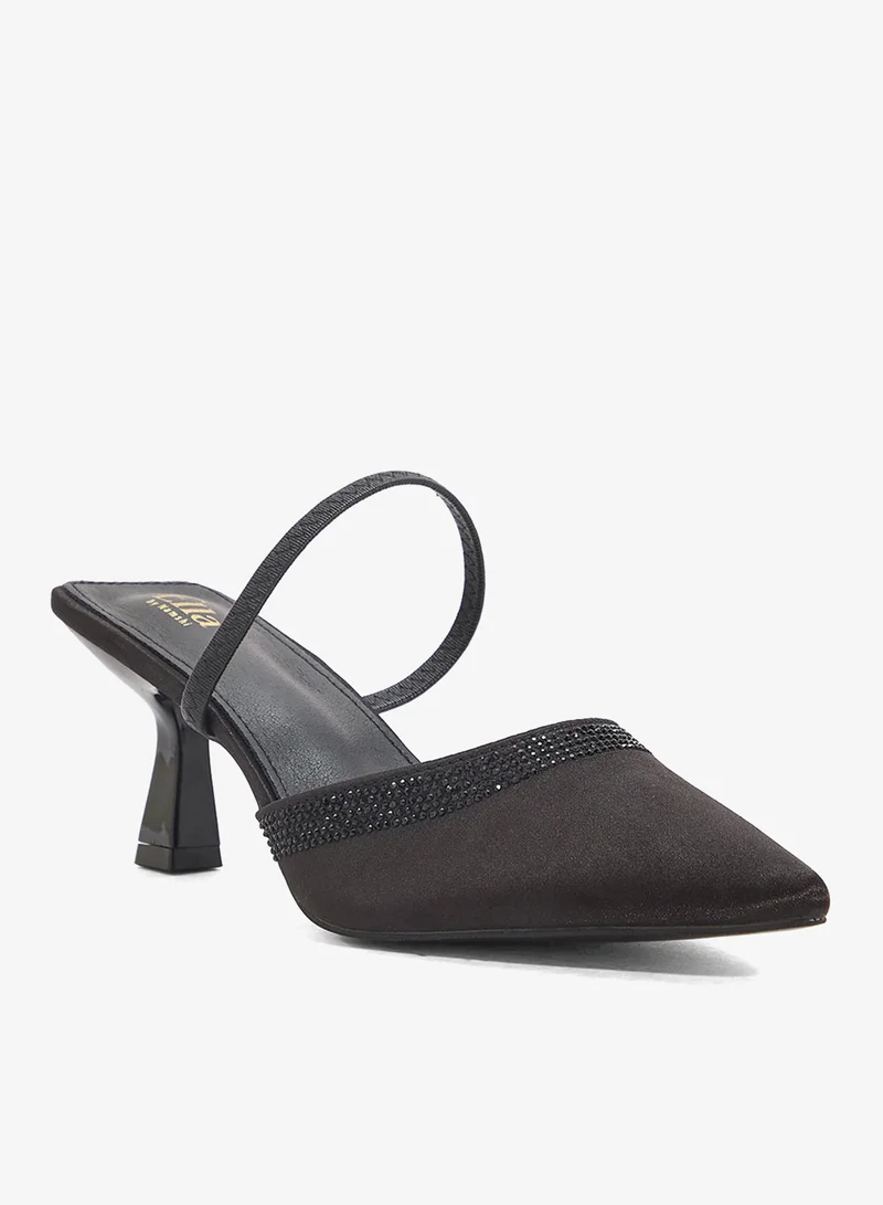 ELLA Slip On Heeled Pump