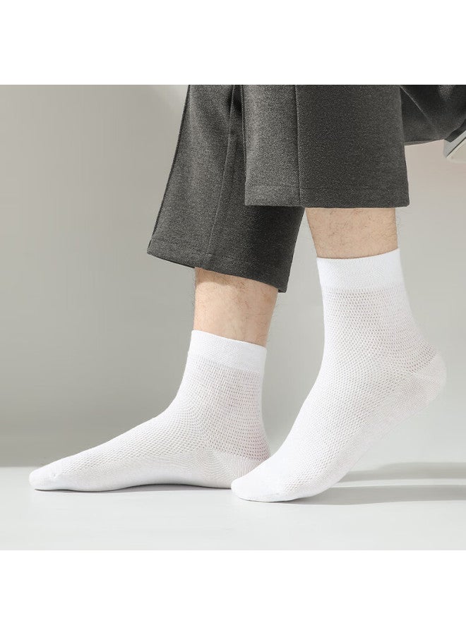 LANG SHA Langsha Extra Large Size Men's Socks, Comfortable 7a Antibacterial Cotton Father's Day Gift Men's Plus Size Spring Summer Socks - Image 4