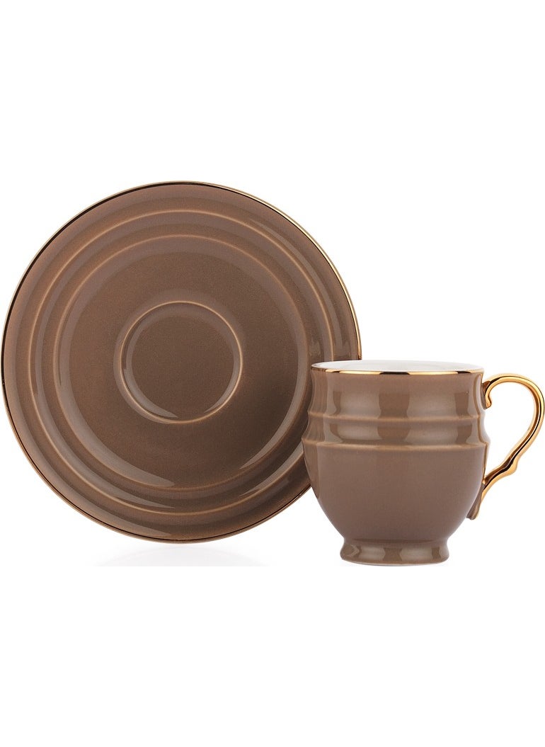 Schafer Vogue Coffee Cup Set for 6 Persons 12 Pieces - Multi Color  - Image 2