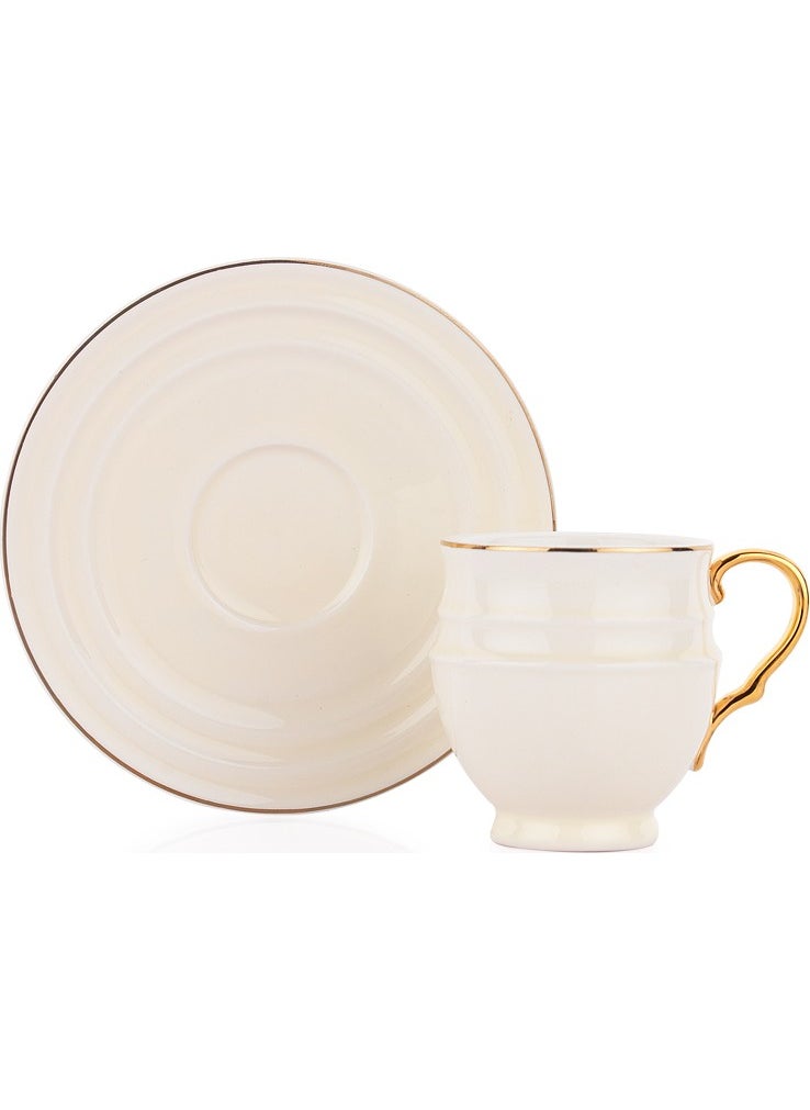 Schafer Vogue Coffee Cup Set for 6 Persons 12 Pieces - Multi Color  - Image 3