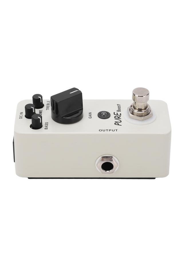 Thoraya Pure Boost Effect 20dB Gain Acoustic Excitation Metal Effect Pedal 1/4in Mono Audio Interface  - Image 2