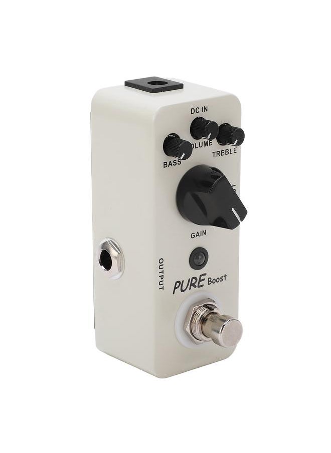 Thoraya Pure Boost Effect 20dB Gain Acoustic Excitation Metal Effect Pedal 1/4in Mono Audio Interface  - Image 5