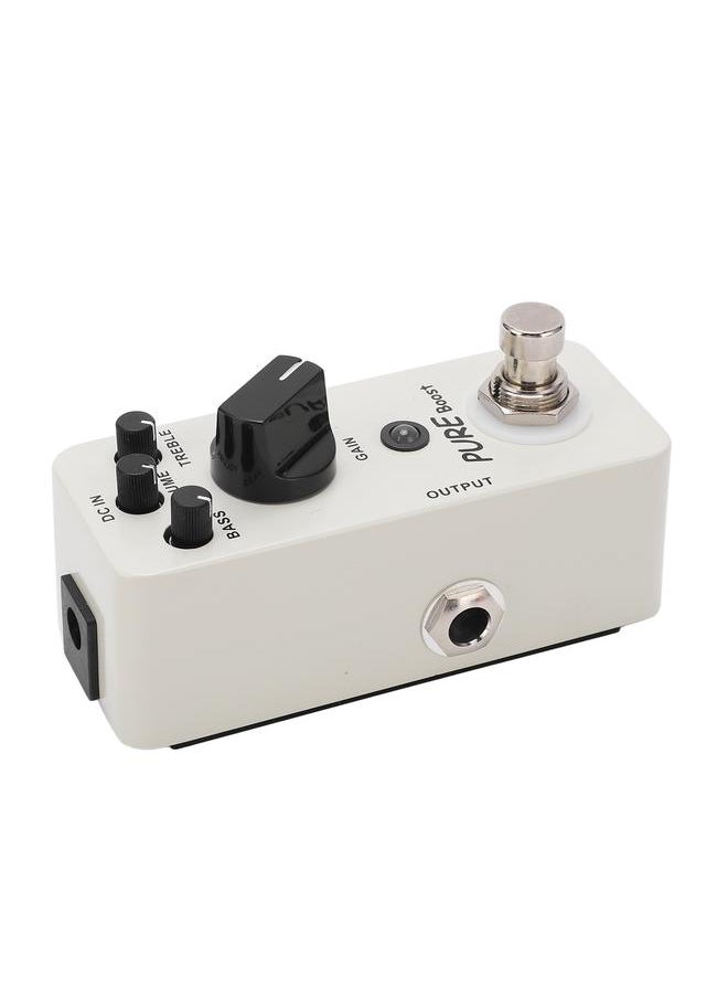 Thoraya Pure Boost Effect 20dB Gain Acoustic Excitation Metal Effect Pedal 1/4in Mono Audio Interface  - Image 4