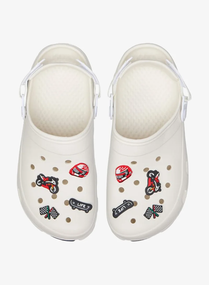 Lee Cooper Men's Applique Detail Clogs with Backstrap