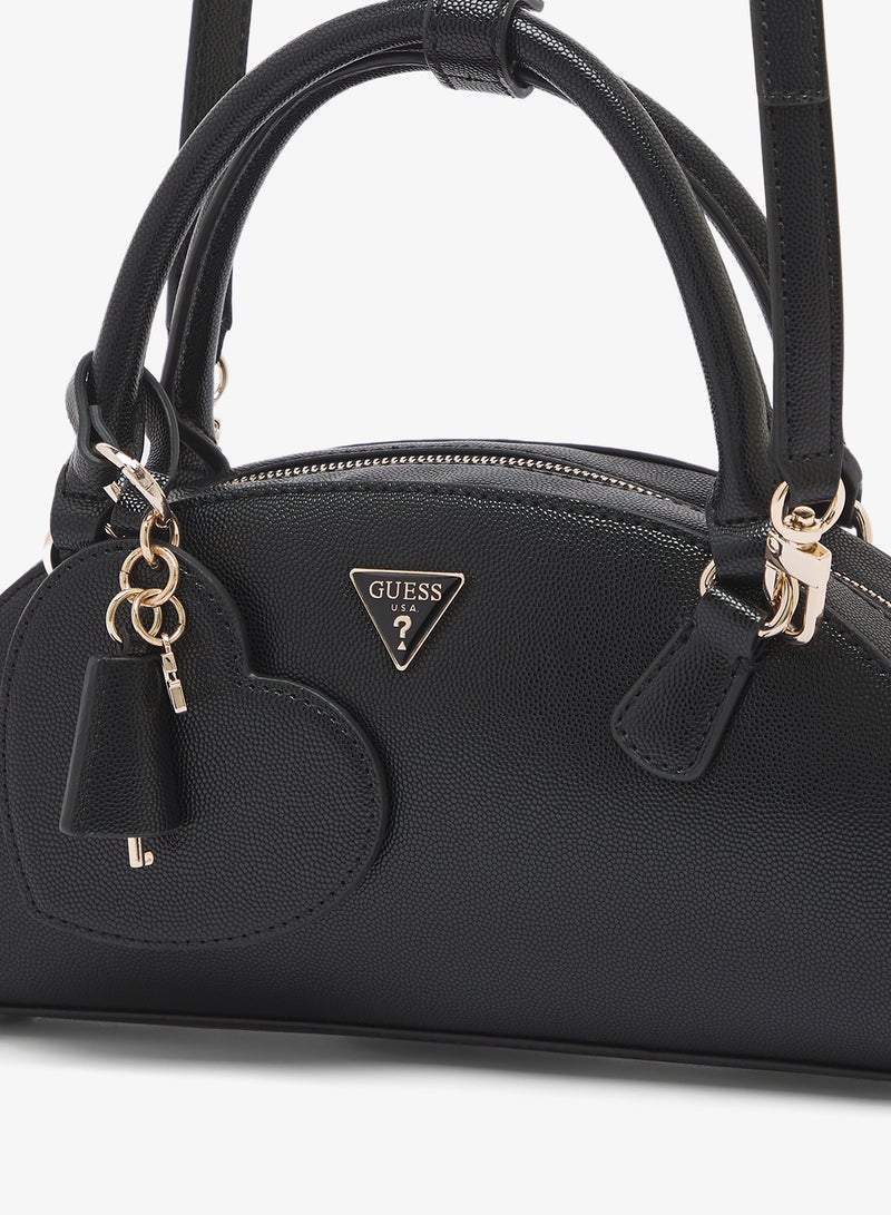 GUESS Isobel Dome Satchel Bag - Image 3