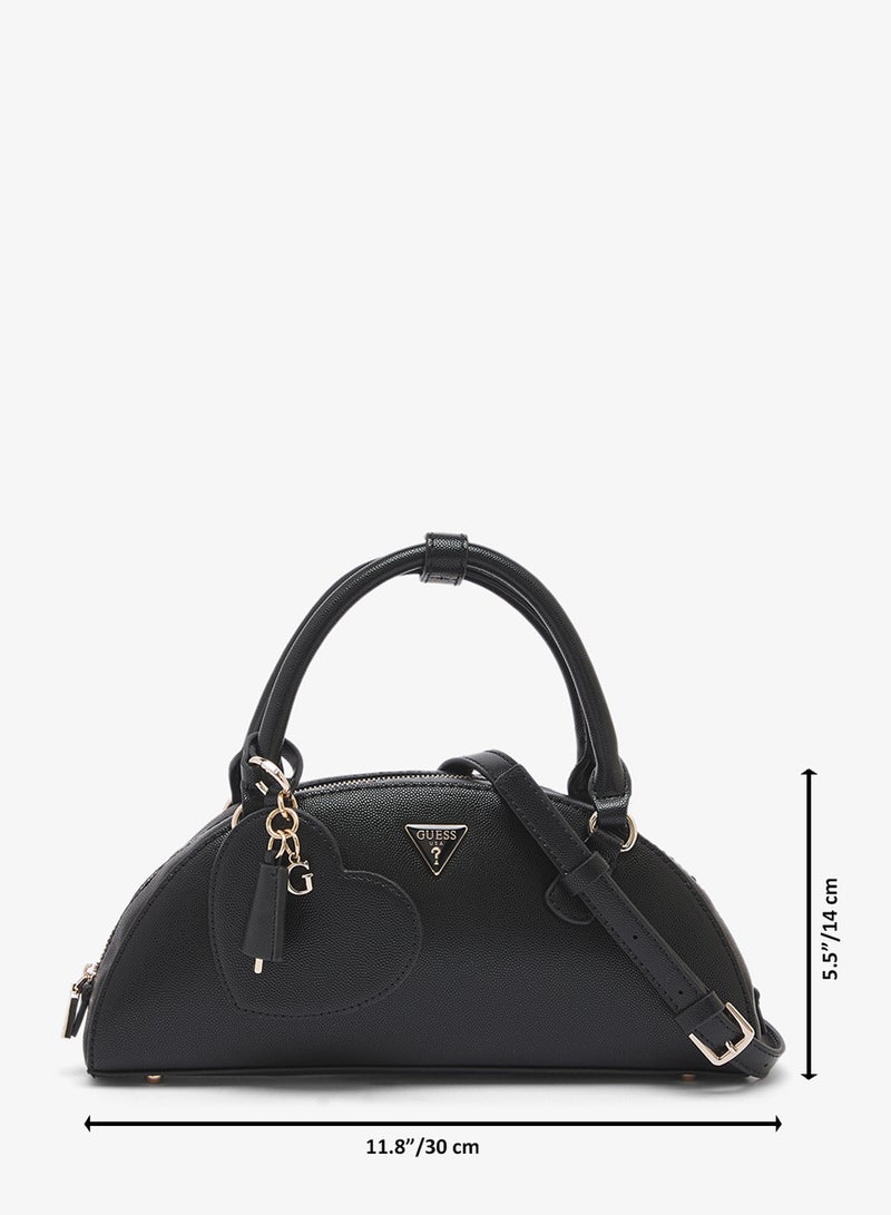 GUESS Isobel Dome Satchel Bag - Image 5