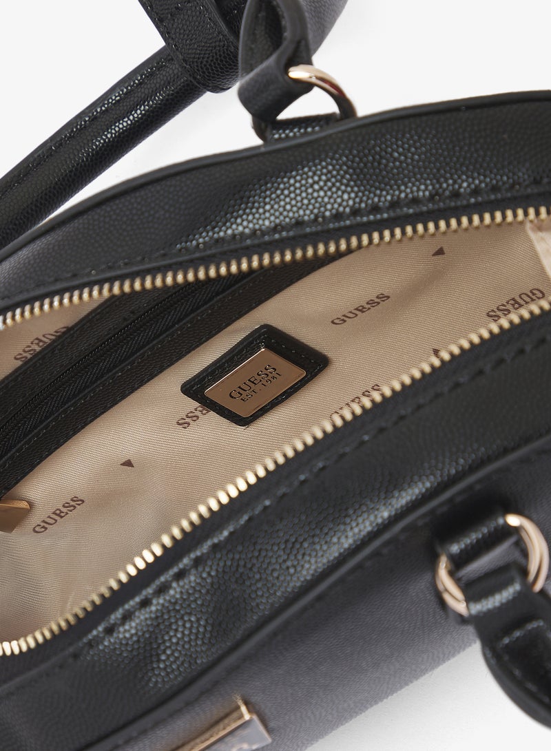 GUESS Isobel Dome Satchel Bag - Image 4