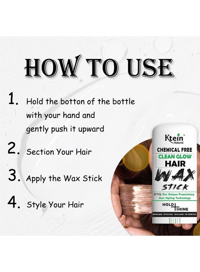 Ktein Hair Wax Stick for Flyaways, Non-greasy Styling Cream Gel for Fly Away & Frizz Hair, Slick Stick - Image 4