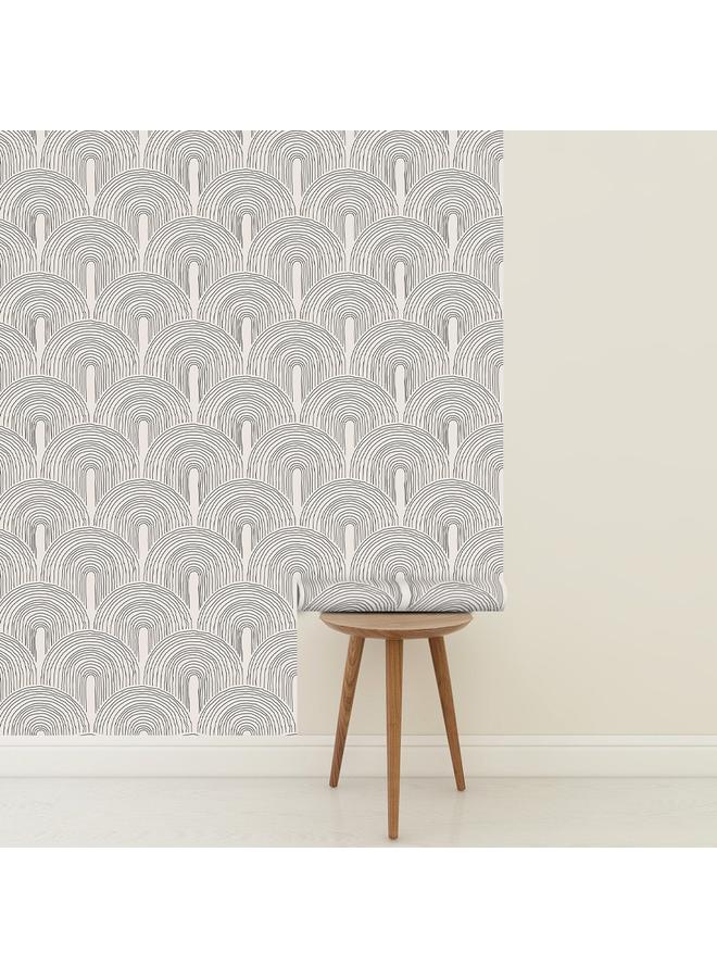 Bluejw Fashion Minimalist Arch Self-adhesive Wallpaper WallpaprPVC Decorative Background Wall - Image 5