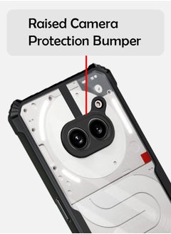 Case Up Case For Nothing 2a/ 2a Plus Back Cover Case With 360 Degree Protection, Shockproof Bumper Protective Phone Cover, Anti-Scratch Hard PC Back (Clear)  - Image 5