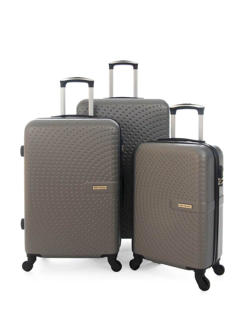 NEW TRAVEL NEW TRAVEL HARD Luggage set 3 pieces size 28/24/20  inch BR1097/3P  - Image 1