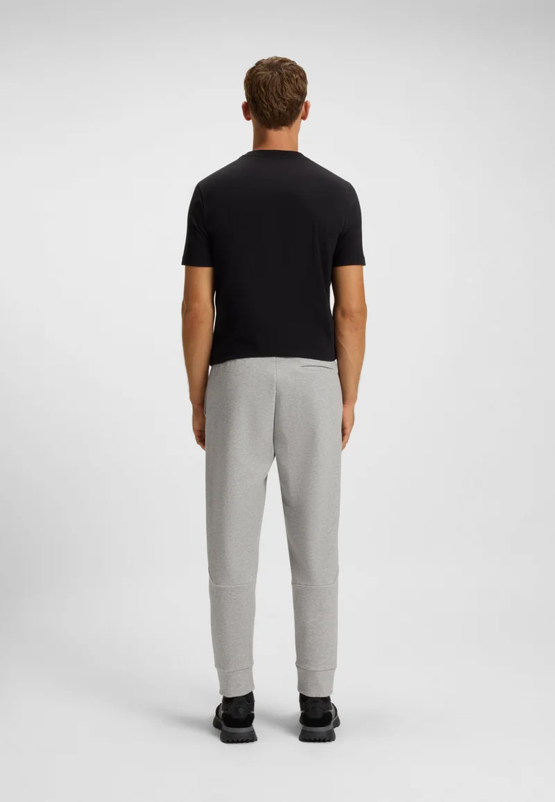 بوس بنطلون رياضي قطني مزين بخطوط جانبية