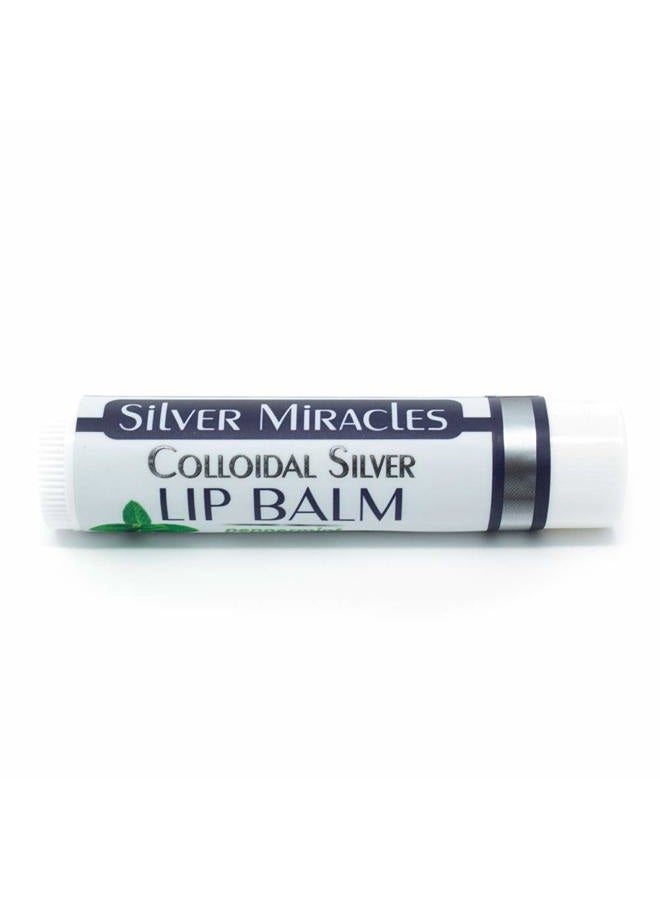 Silver Miracles Colloidal Peppermint Lip Balm (1) - Image 3
