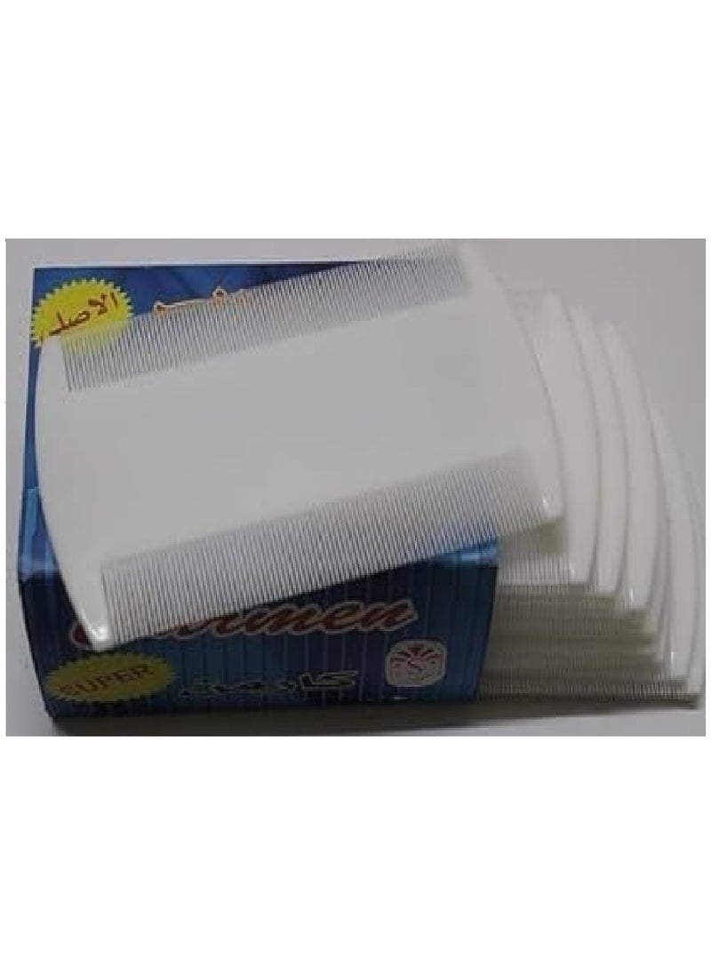 Generic - 12 white lice combs for detecting head lice - Image 1