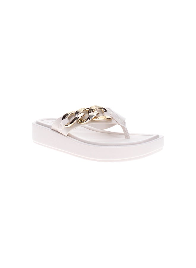 Beira Rio Embellished Flat Sandals - Image 5