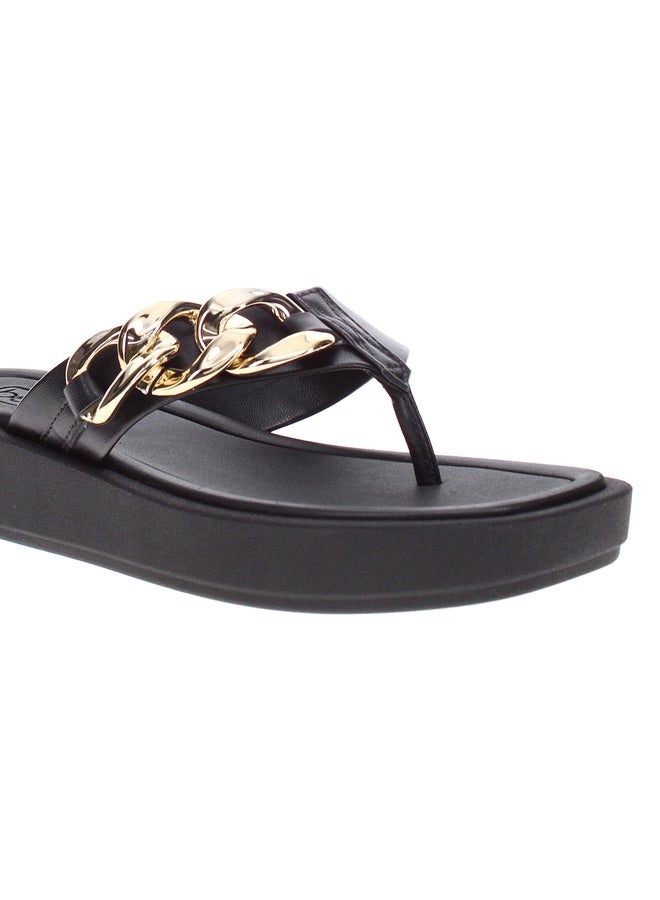 Beira Rio Embellished Flat Sandals - Image 4