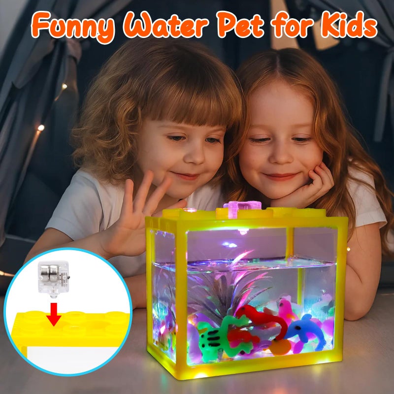 Basytodio Aqua Fairy Water Gel Kit for Kids, Magic Water Elf Toy Kit with 20 Magic Gel &16 Shape Molds-DIY Magic Elf Kits Make Your Own Water Pets Arts and Crafts for Kids 4-6 7 8 9 10 Year Old Boys Girls Gifts - Image 5