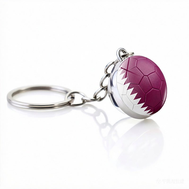 2026 FIFA World Cup USA Canada Mexico Zinc Alloy Keychain Fan Souvenir Mascot Pendant - Image 1