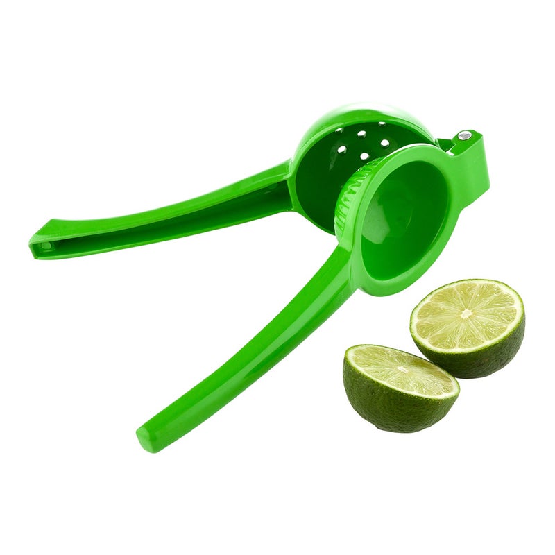 Restaurantware-Met Lux Citrus Juicer, 1 Premium Lime Squeezer - Easy-To-Grip Handle, Interlocking Design, Aluminum Handheld Juicer, For Squeezing Limes, - Image 2