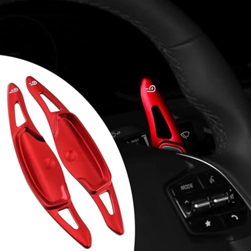 QASULER Steering Wheel Shifter Paddle Extensions for Kia EV6 - Image 5