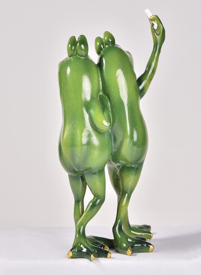 Sungmor Creative Frog Figurines - Fun Collectibles for Home and Garden, Miniature and Resin Frog Statues for Desk Decor - Image 3