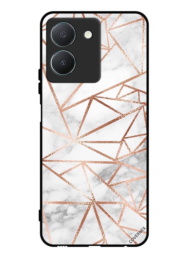 Covernex Protective Case Cover For Vivo Y36 5G Marble Pattern Wallpaper - Image 1