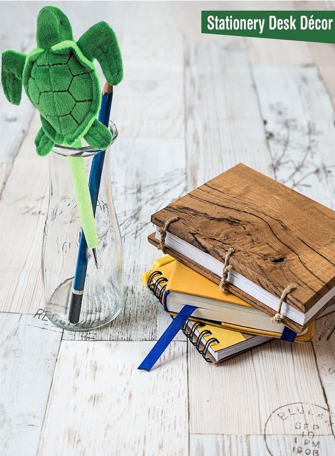 Puzzled DolliBu Green Sea Turtle Plush Pen - Cute & Soft Sea Life Stuffed Animal Ballpoint Novelty Pen Toy, Writing Pen Instrument For Cool Stationery School and Office Desk - Image 5