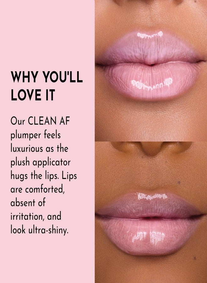 Lawless Forget the Filler Lip Plumping Line Smoothing Gloss - Strawberry Milkshake - Premium Volumizing Lip Gloss with Natural Ingredients Designed to Plump, Firm, and Hydrate Lips 0.11 oz - Image 5