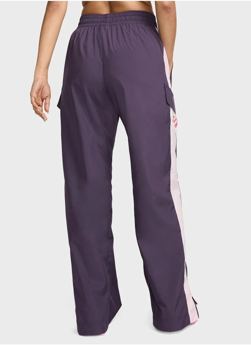 نايكي Nsw Woven Oversized High Rise Pants