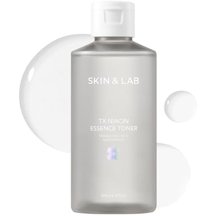 SKIN & LAB SKIN SCIENCE SOLUTION [Skin&LAB] TX Niacin Essence Toner, Brightening & Hydrating Facial Toner with 3% Tranexamic Acid and 5% Niacinamide, Dark Spot Correcting Korean Skincare for Radiant, Even-Toned Skin, 6.76 fl. oz. - Image 1