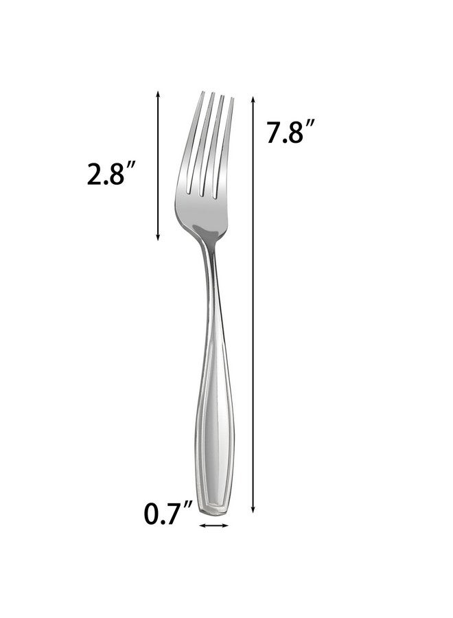 Pekky Stainless Steel Dinner Fork Set 7.8Inch Set Of 12 - Image 5