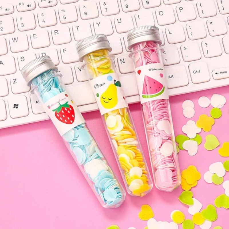 Rose Shaped Pocket Soap Paper Sheets in 14cm Tube for Daily Hygiene Kids School Office Travel Camping Gym Lightweight Portable and Easy to Use Anywhere