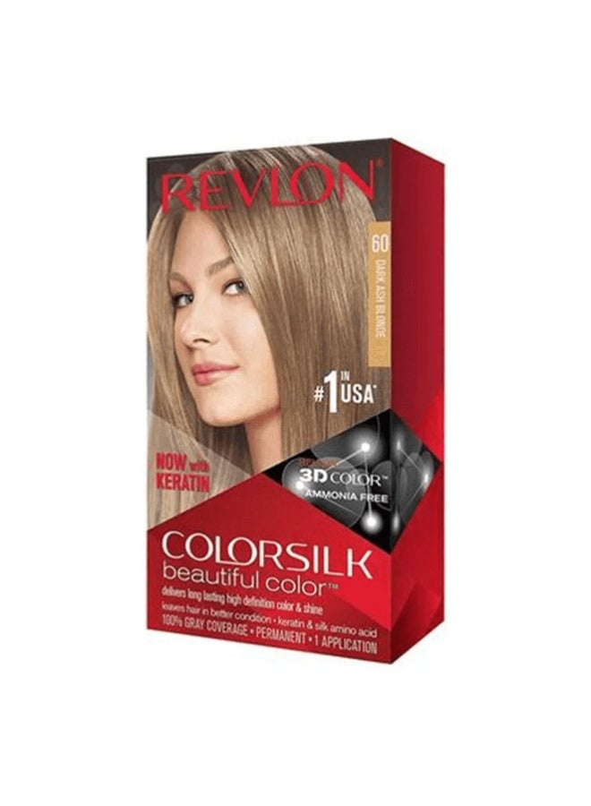 صبغة ريفلون كولورسيلك رقم 60 – أشقر رمادي داكن