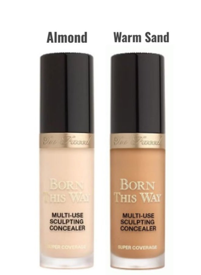 Too FacedCosmetics Too Faced Concealer Almond + Too Faced Concealer Warm Sand - Image 1