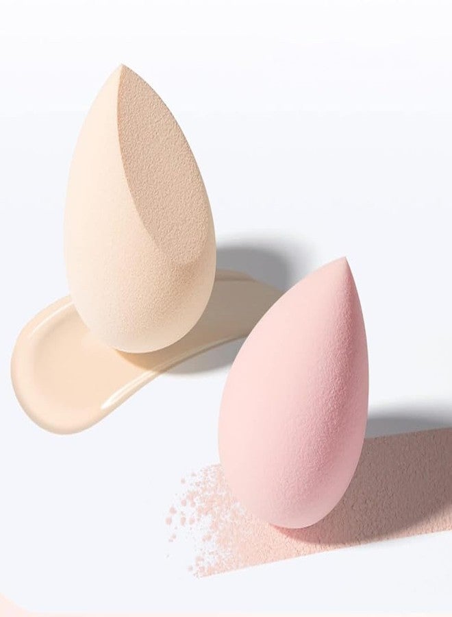 CHRONEX 3PCS Beauty Blender 3 Pcs with Storage Box Makeup Sponges, Beauty Tools Women Professional Sponges Accessories Cosmetic Puff with Box Foundation Powder Sponge Dry & Wet Use - Image 4