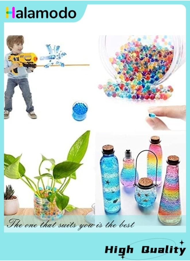 HALAMODO - 5000 Pcs Colorful Soft Crystal Bullet Water Paintball 9mm - Image 1