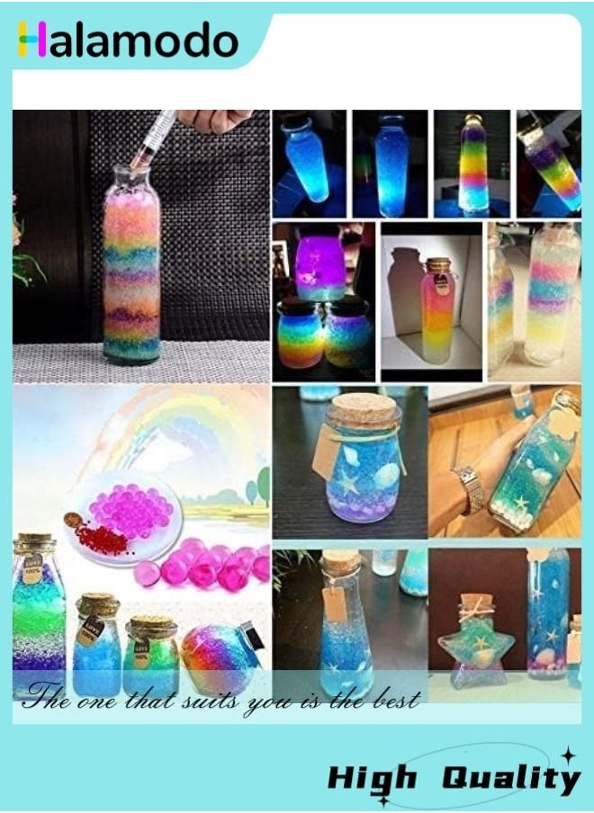 HALAMODO - 5000 Pcs Colorful Soft Crystal Bullet Water Paintball 9mm - Image 1