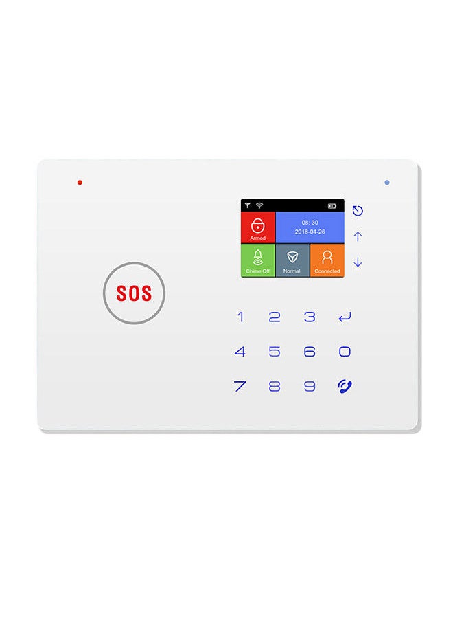 Generic - Security Alarm System  Kit Auto Dial GSM+WiFi Home Security Wireless Alarm System GSM Home Security Alarm System Motion Sensor Door/Window Sensor Remote Control - Image 1