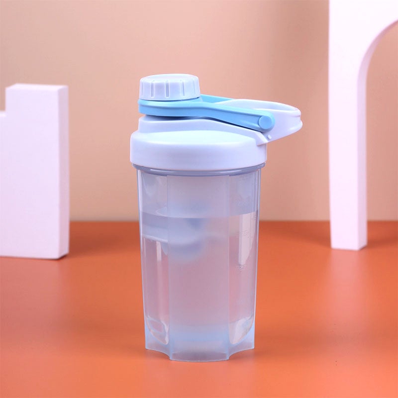 YL 500ML Plastic Cup with Seal, Fitness Water Bottle, Sports Shaker with  Handle - Image 1