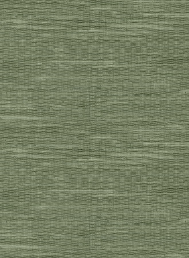 NuWallpaper x Society Social Classic Faux Grasscloth Peel and Stick Wallpaper, Hunter Green - Image 1
