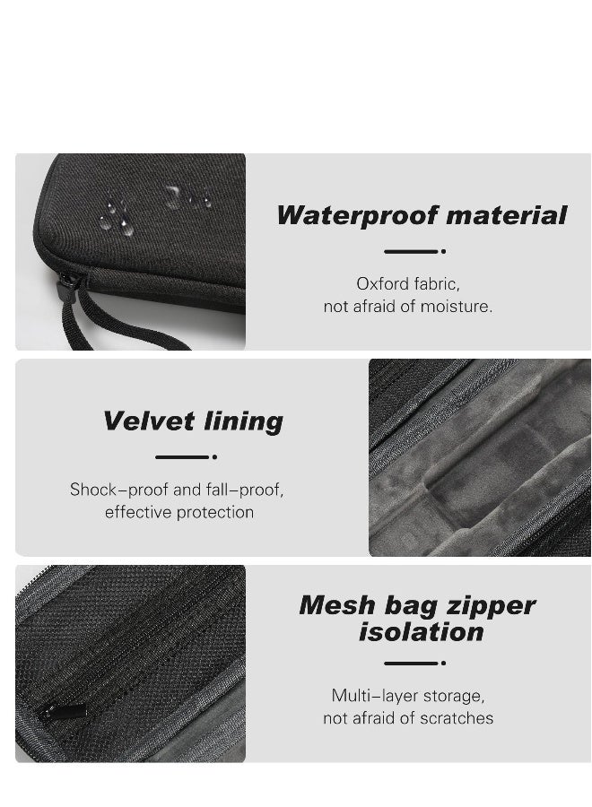 حقيبة كاميرا لأوزمو بوكيت 3، حقيبة حمل محمولة قوية من EVA لتخزين ملحقات مجموعة مبدعي DJI Osmo Pocket 3 - Image 4