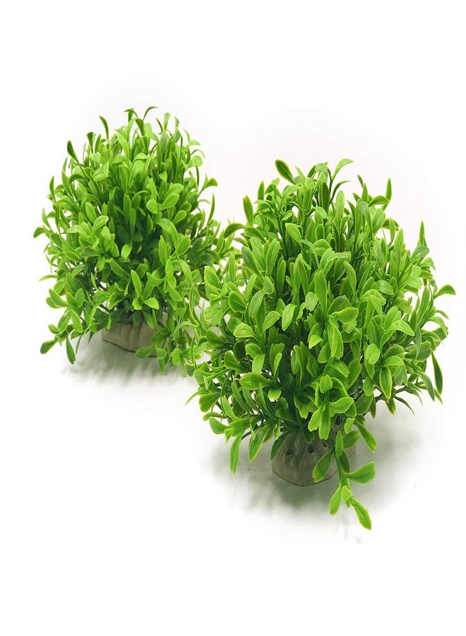 BEGONDIS Aquarium Decorations Fish Tank Artificial Green Water Plants Made of Soft Plastic, Safe for All Fish & Pets (Style-3) - Image 2