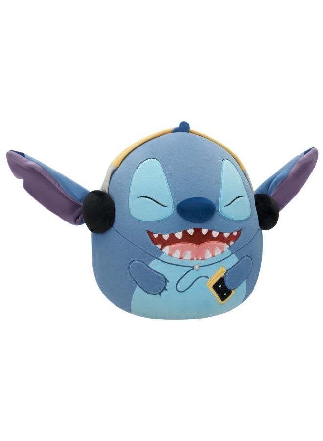 Squishmallows SQDI - Medium Plush (10" Disney - Stitch with Headphones) (CP of 4) - Image 5