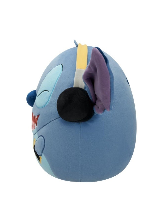 Squishmallows SQDI - Medium Plush (10" Disney - Stitch with Headphones) (CP of 4) - Image 3