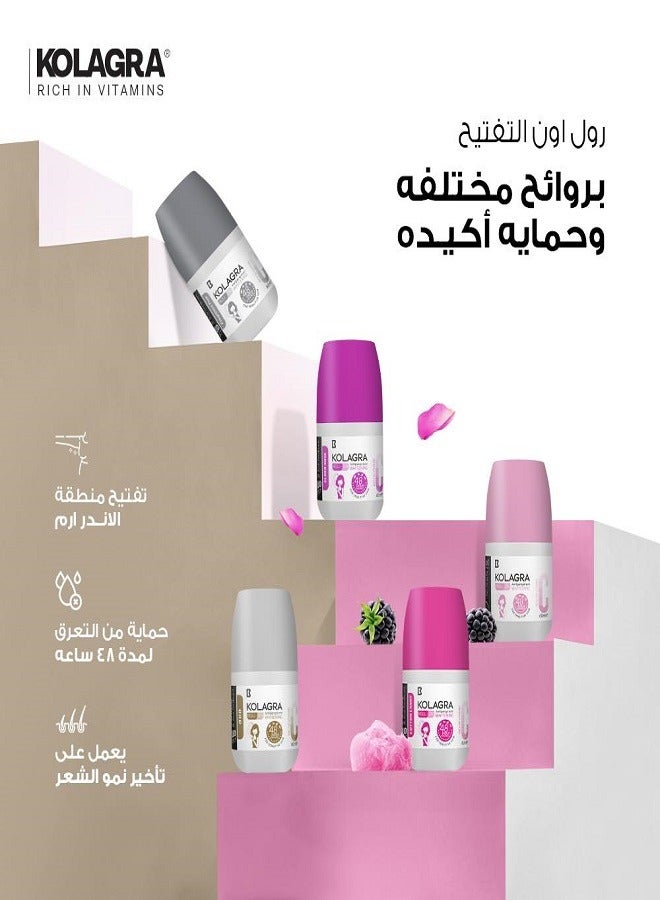 KOLAGRA Whitening Roll-On Antiperspirant Oud 60ml - Image 4