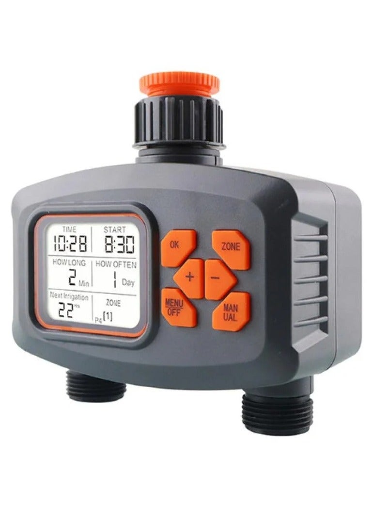 دينكس وحدة تحكم ري النباتات DENX DX2578 مع شاشة LCD كبيرة، أربعة برامج مرنة، وتوصيلات سريعة - Image 1