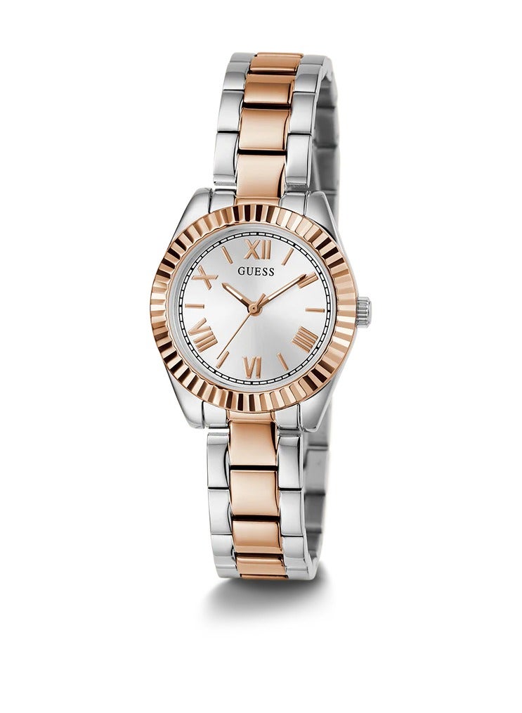 Guess Women's Mini Luna  2-Tone Silver & Rose Gold Quartz Analog Watch - GW0687L3 - view 5