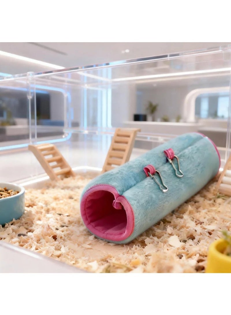  إكس إف إكسينغفو حمّام حيوانات، سرير ناعم، بيت حيوانات أليفة صغير، بيت معلق قفصعشش للهامستر والفأر والقنفذ للنوم واللعب - Image 1
